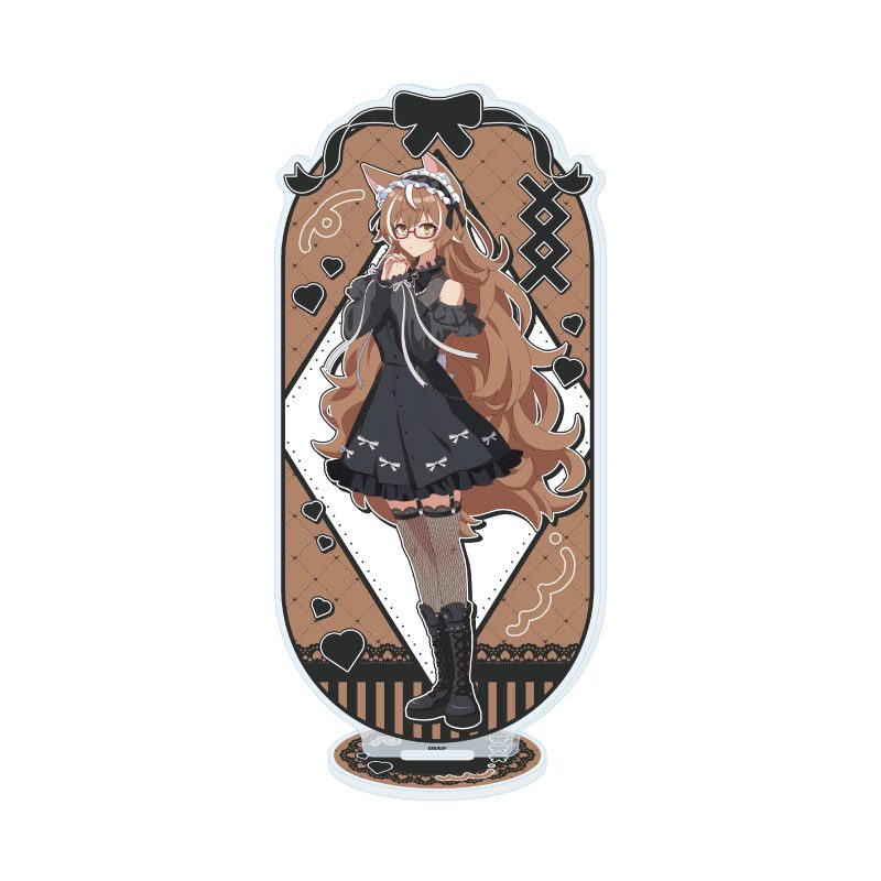 BIGアクリルスタンド 人外教室の人間嫌い教師 02 尾々守一咲(描き下ろしイラスト) (Big Acrylic Stand "A Misanthrope Teaches a Class for Demi-Humans" 02 Ohgami Isaki (Original Illustration))