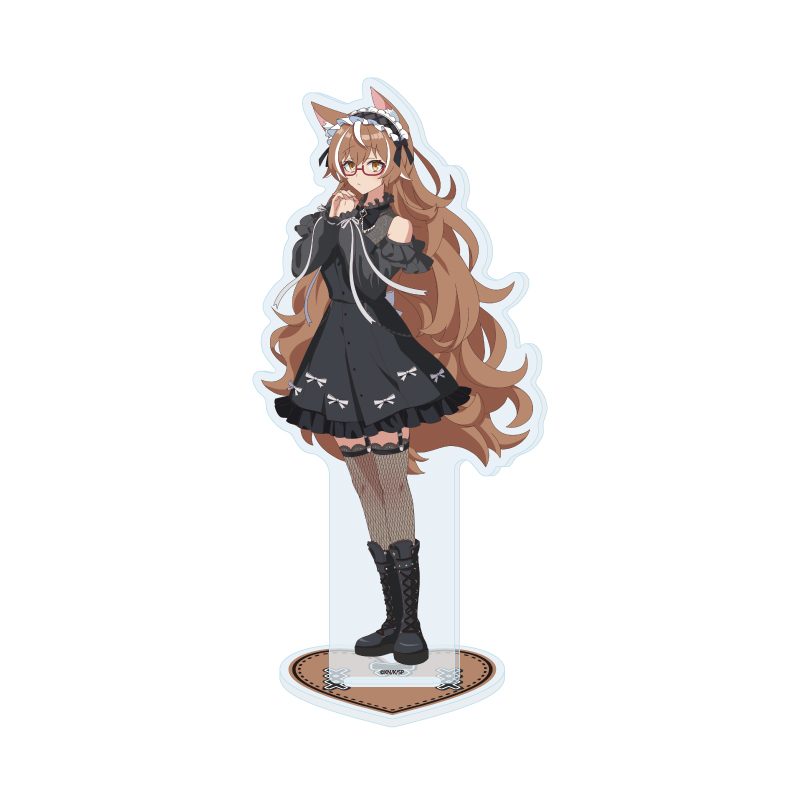 アクリルスタンド 人外教室の人間嫌い教師 02 尾々守一咲(描き下ろしイラスト) (Acrylic Stand "A Misanthrope Teaches a Class for Demi-Humans" 02 Ohgami Isaki (Original Illustration))