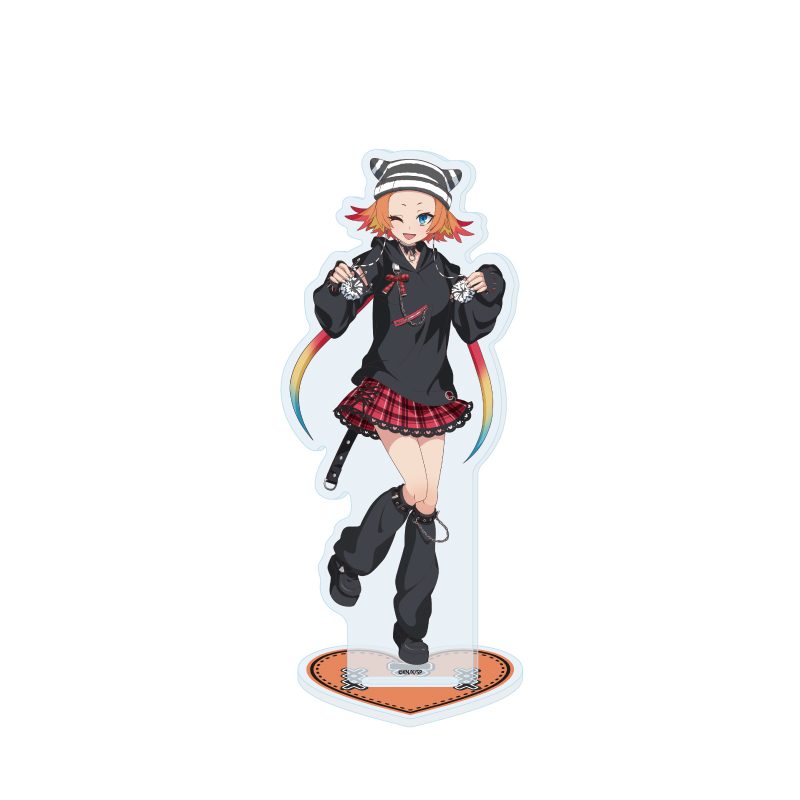 アクリルスタンド 人外教室の人間嫌い教師 04 羽根田トバリ(描き下ろしイラスト) (Acrylic Stand "A Misanthrope Teaches a Class for Demi-Humans" 04 Haneda Tobari (Original Illustration))