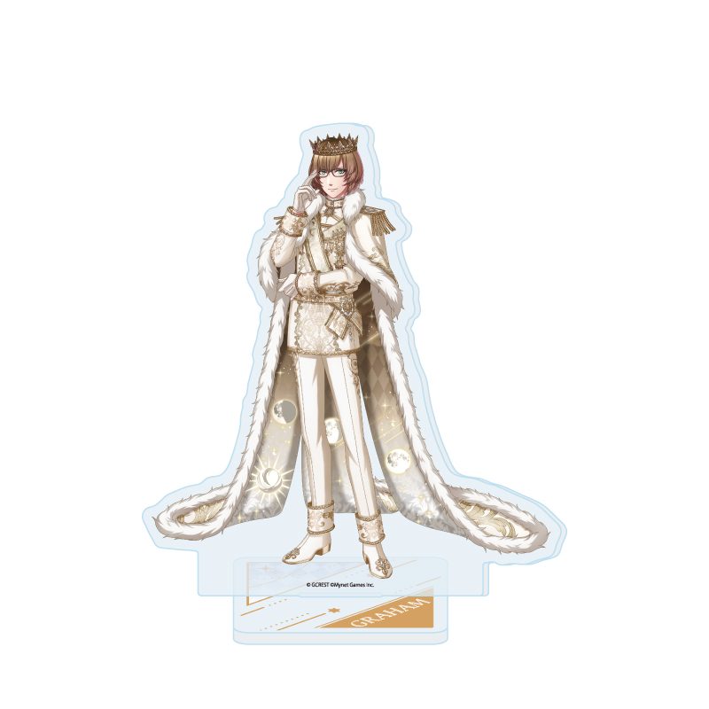 アクリルスタンド 夢王国と眠れる100人の王子様 119 グレアム(公式イラスト) (Acrylic Stand "100 Sleeping Princes and the Kingdom of Dreams" 119 Graham (Official Illustration))