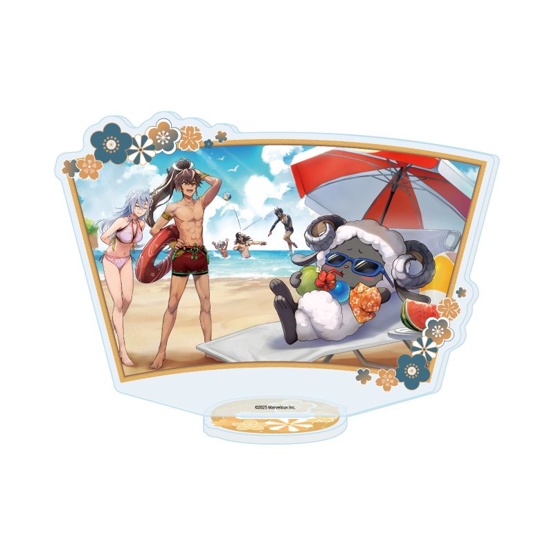 アクリルスタンド 龍の国 ルーンファクトリー 01 A(公式イラスト) (Acrylic Stand "Rune Factory: Guardians of Azuma" 01 A (Official Illustration))