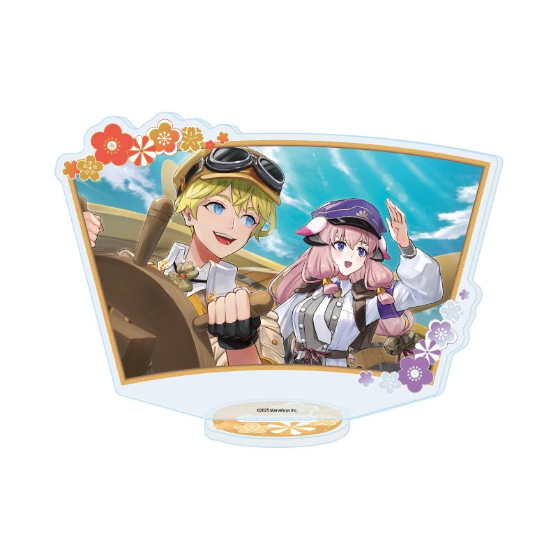 アクリルスタンド 龍の国 ルーンファクトリー 02 B(公式イラスト) (Acrylic Stand "Rune Factory: Guardians of Azuma" 02 B (Official Illustration))