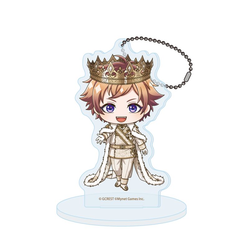 アクリルスタンドキーホルダー 夢王国と眠れる100人の王子様 83 クレト(ミニキャライラスト) (Acrylic Stand Key Chain "100 Sleeping Princes and the Kingdom of Dreams" 83 Creto (Mini Character Illustration))