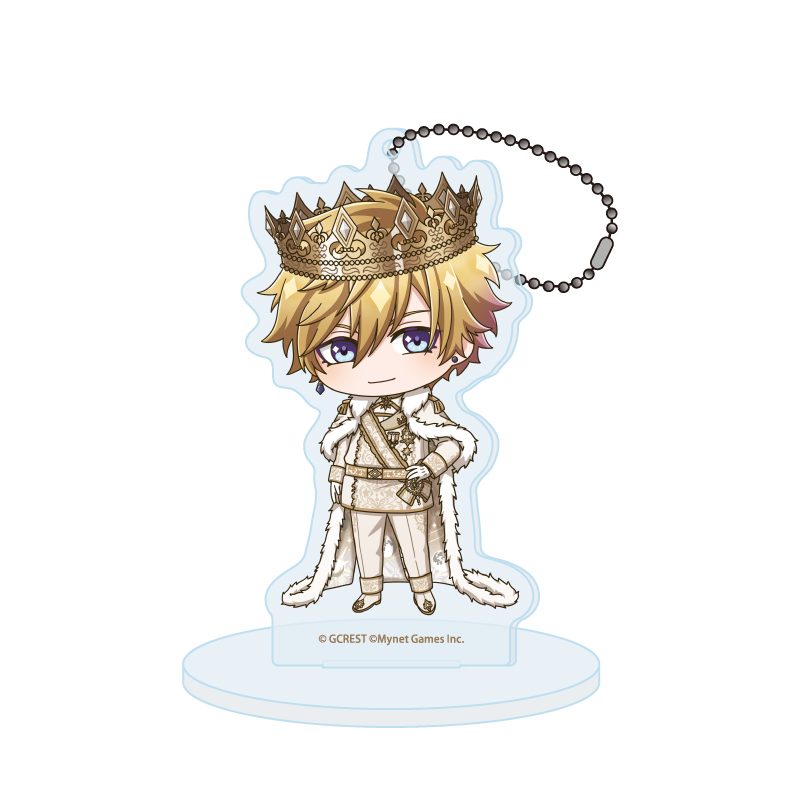 アクリルスタンドキーホルダー 夢王国と眠れる100人の王子様 88 キエル(ミニキャライラスト) (Acrylic Stand Key Chain "100 Sleeping Princes and the Kingdom of Dreams" 88 Kihel (Mini Character Illustration))