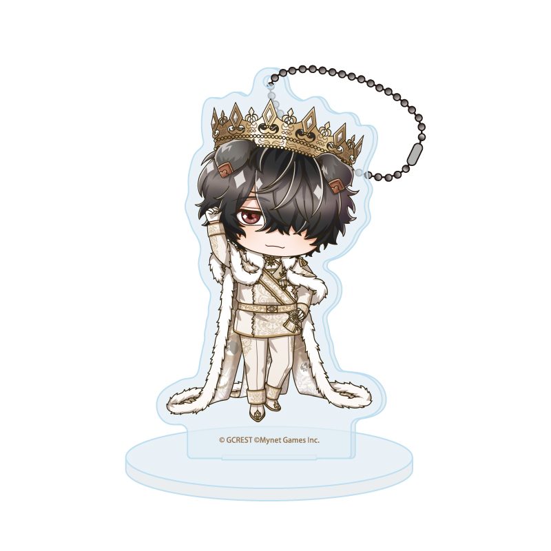 アクリルスタンドキーホルダー 夢王国と眠れる100人の王子様 92 トト(ミニキャライラスト) (Acrylic Stand Key Chain "100 Sleeping Princes and the Kingdom of Dreams" 92 Toto (Mini Character Illustration))