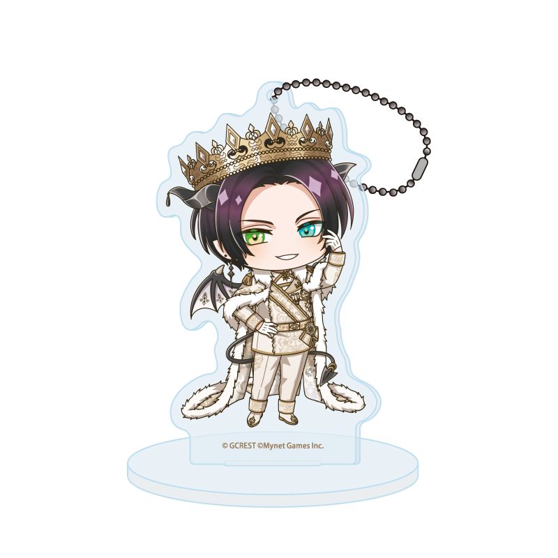 アクリルスタンドキーホルダー 夢王国と眠れる100人の王子様 95 スペルヴィア(ミニキャライラスト) (Acrylic Stand Key Chain "100 Sleeping Princes and the Kingdom of Dreams" 95 Superbia (Mini Character Illustration))