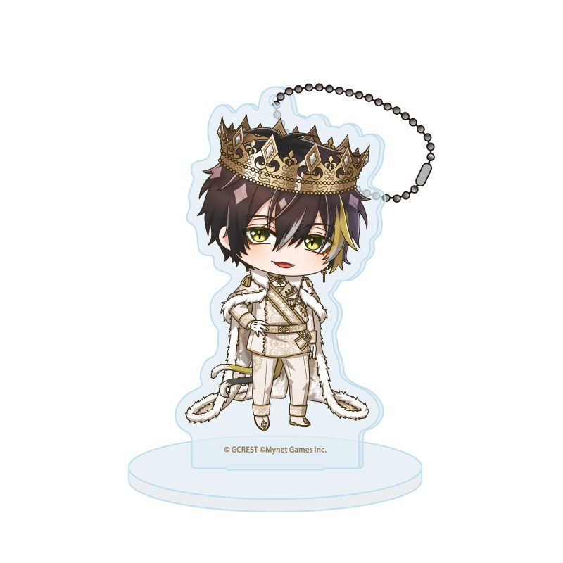 アクリルスタンドキーホルダー 夢王国と眠れる100人の王子様 96 那由多(ミニキャライラスト) (Acrylic Stand Key Chain "100 Sleeping Princes and the Kingdom of Dreams" 96 Nayuta (Mini Character Illustration))