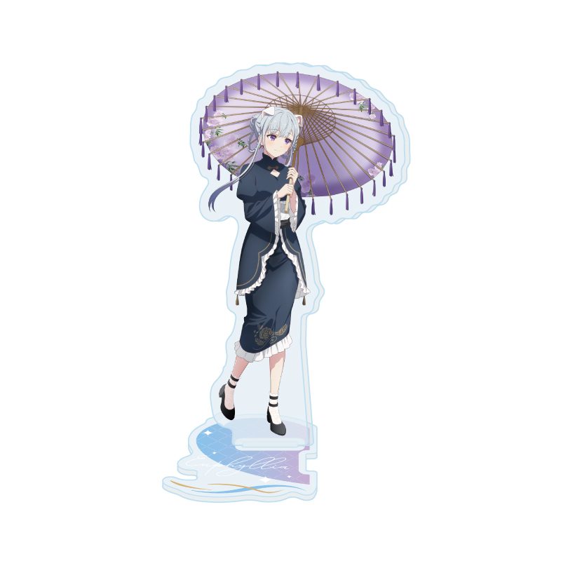 アクリルスタンドプレート 転生王女と天才令嬢の魔法革命 02 ユフィリア ケモ耳×中華ロリータVer.(描き下ろしイラスト) (Acrylic Stand Plate "The Magical Revolution of the Reincarnated Princess and the Genius Young Lady" 02 Euphyllia Kemomimi x Chinese Lolita Ver. (Original Illustration))