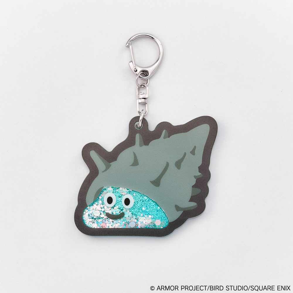 ドラゴンクエスト スマイルスライム ラメでキラキラ!キーホルダー マリンスライム ("Dragon Quest" Smile Slime Lame de Kirakira! Key Chain Seaslime)