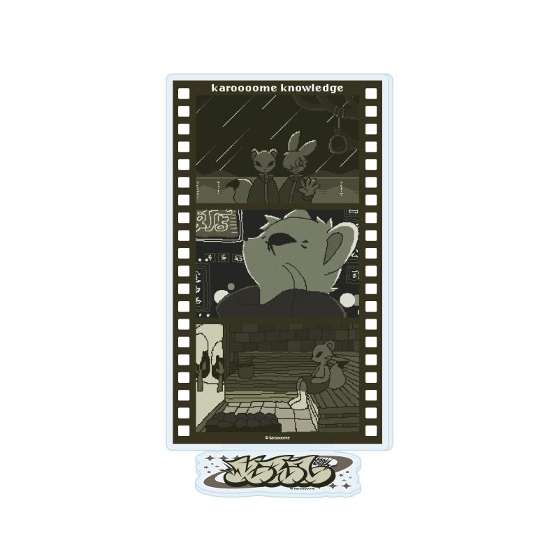 アクリルスタンド karoooome knowledge 02 ロッヂ(公式イラスト) (Acrylic Stand karoooome knowledge 02 Lodge (Official Illustration))