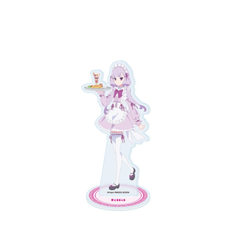アクリルスタンド プリンセッション・オーケストラ 18 風花りり(描き下ろしイラスト) (Acrylic Stand "Princession Orchestra" 18 Kazahana Lily (Original Illustration))