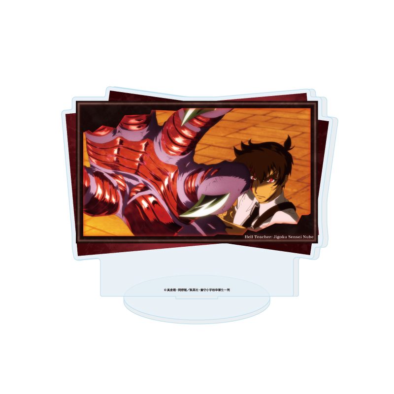 アクリルスタンド 地獄先生ぬーべー 07 Aデザイン(場面写イラスト) (Acrylic Stand "Hell Teacher: Jigoku Sensei Nube" 07 A Design (Scenes Illustration))