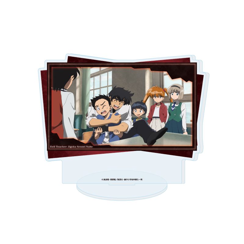 アクリルスタンド 地獄先生ぬーべー 08 Bデザイン(場面写イラスト) (Acrylic Stand "Hell Teacher: Jigoku Sensei Nube" 08 B Design (Scenes Illustration))