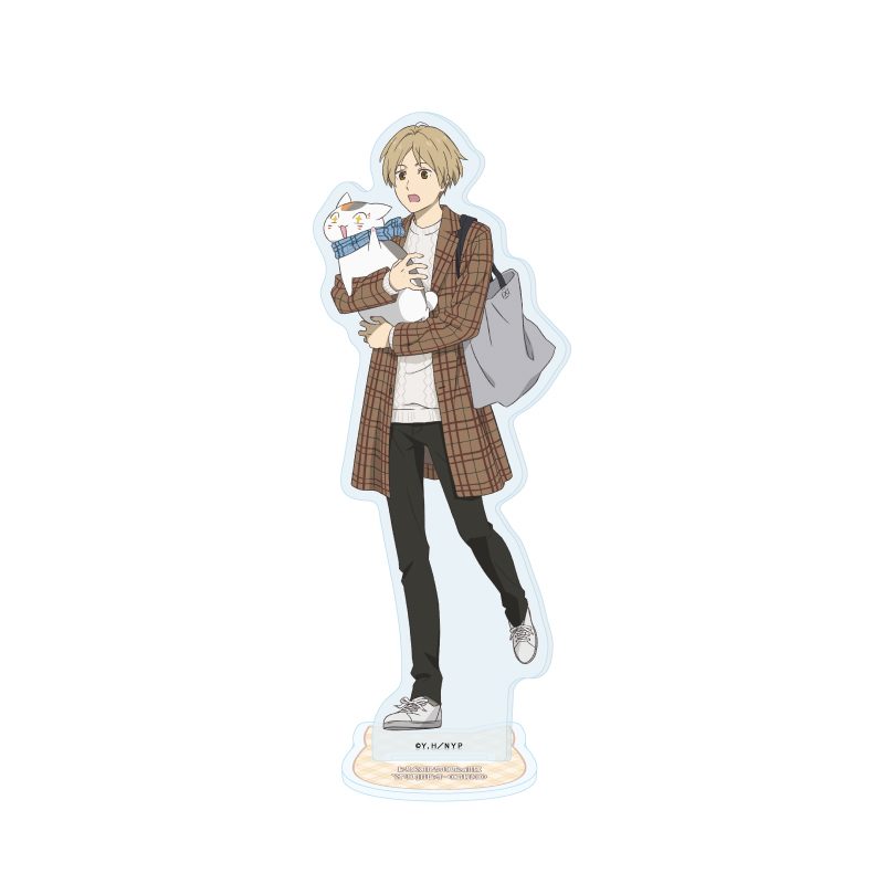 アクリルスタンド 夏目友人帳 10 夏目貴志 チェック柄Ver.(描き下ろしイラスト) (Acrylic Stand "Natsume's Book of Friends" 10 Natsume Takashi Plaid Ver. (Original Illustration))