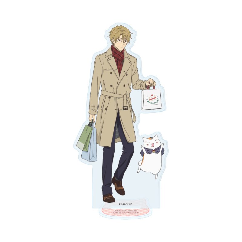 アクリルスタンド 夏目友人帳 12 名取周一 チェック柄Ver.(描き下ろしイラスト) (Acrylic Stand "Natsume's Book of Friends" 12 Natori Shuichi Plaid Ver. (Original Illustration))