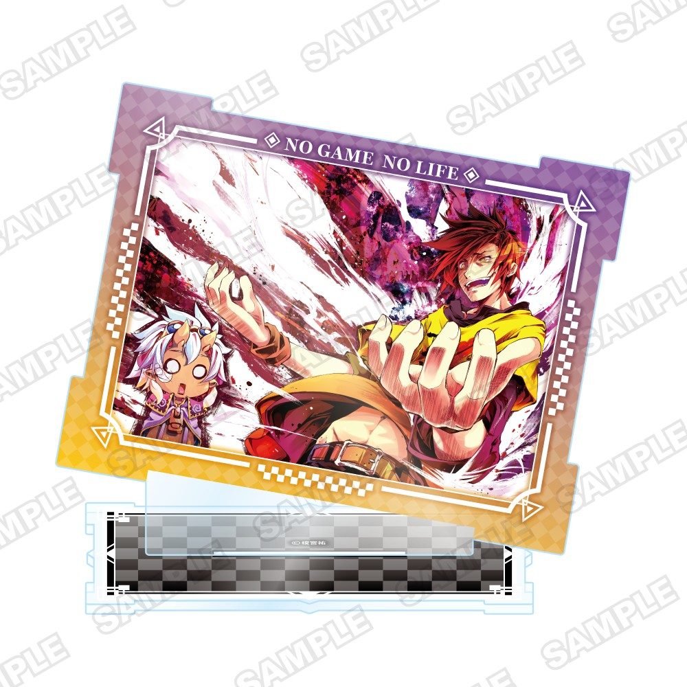 ノーゲーム・ノーライフ 13巻発売記念アクリルスタンド 10巻口絵イラスト ("No Game No Life" Vol. 13 Release Commemorative Acrylic Stand Vol. 10 Frontispiece Illustration)