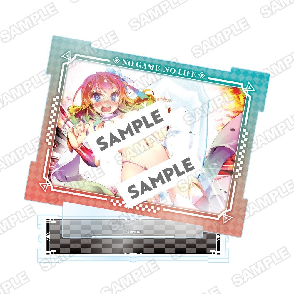 ノーゲーム・ノーライフ 13巻発売記念アクリルスタンド 12巻口絵イラスト ("No Game No Life" Vol. 13 Release Commemorative Acrylic Stand Vol. 12 Frontispiece Illustration)