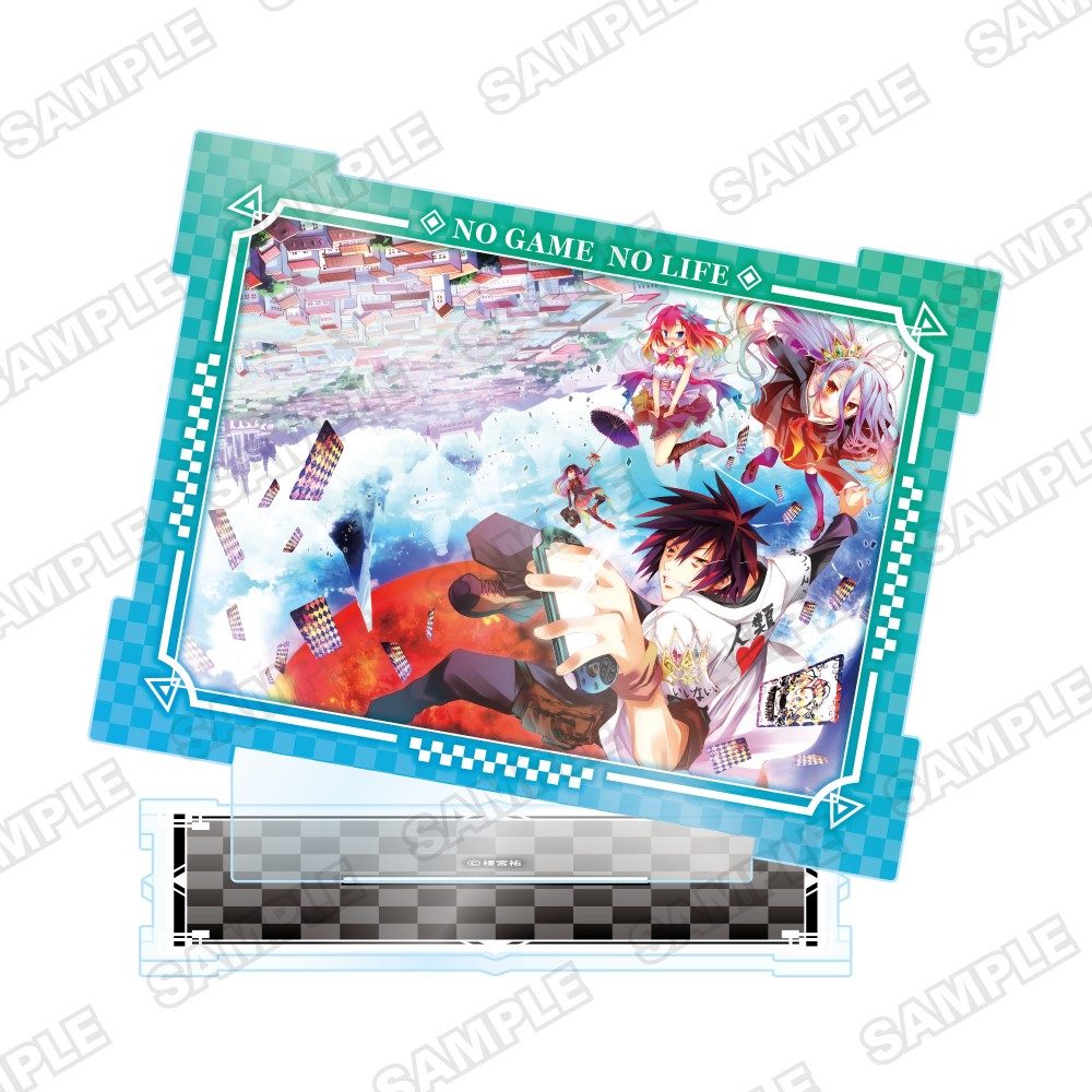 ノーゲーム・ノーライフ 13巻発売記念アクリルスタンド 1巻口絵イラスト ("No Game No Life" Vol. 13 Release Commemorative Acrylic Stand Vol. 1 Frontispiece Illustration)