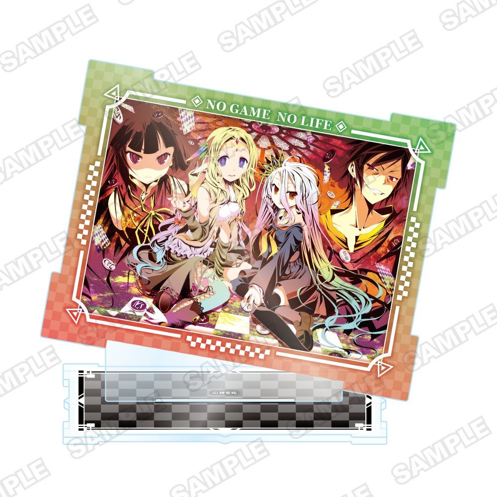 ノーゲーム・ノーライフ 13巻発売記念アクリルスタンド 3巻口絵イラスト ("No Game No Life" Vol. 13 Release Commemorative Acrylic Stand Vol. 3 Frontispiece Illustration)