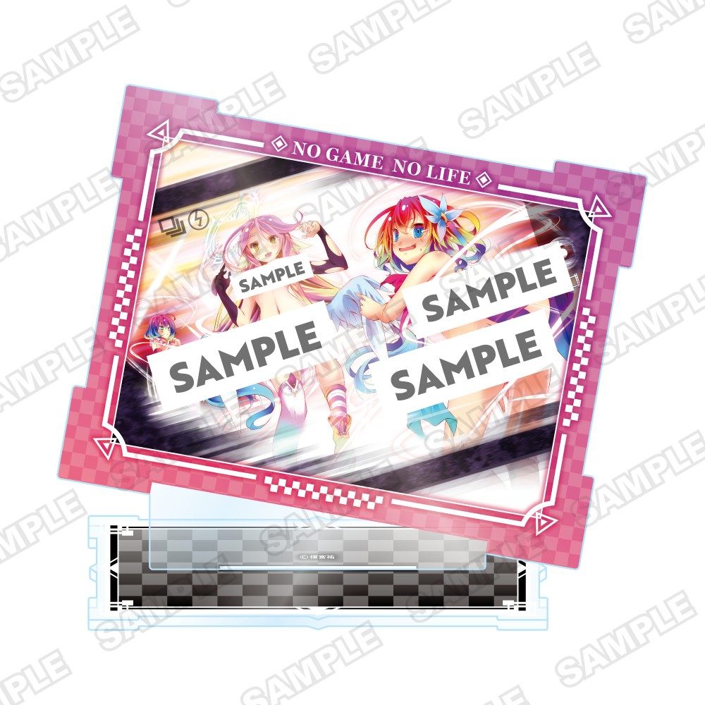 ノーゲーム・ノーライフ 13巻発売記念アクリルスタンド 9巻口絵イラスト ("No Game No Life" Vol. 13 Release Commemorative Acrylic Stand Vol. 9 Frontispiece Illustration)