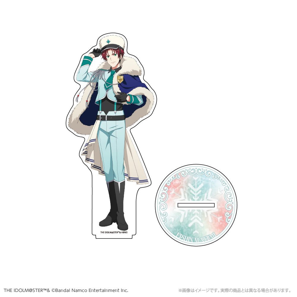 アイドルマスター SideM アクリルPASSIONスタンド 描き下ろし 眉見鋭心 WPFVer. ("The Idolmaster SideM" Acrylic PASSION Stand Original Illustration Mayumi Eishin WPF Ver.)