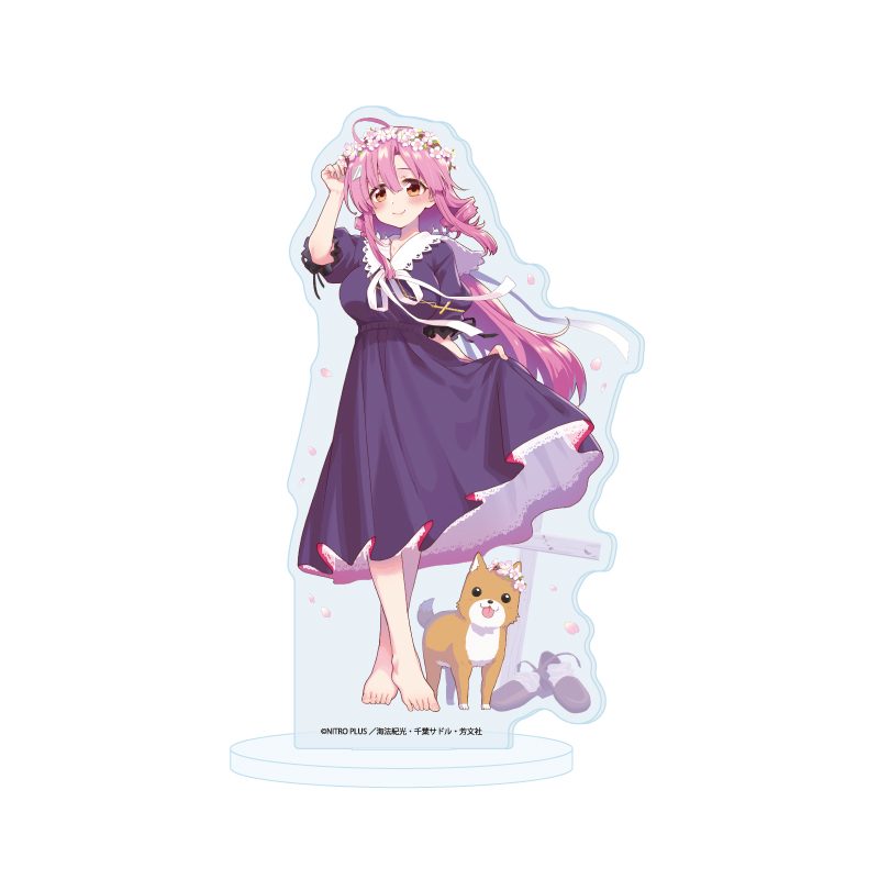 アクリルスタンド がっこうぐらし! 10 佐倉慈B(描き下ろしイラスト) (Acrylic Stand "School-Live!" 10 Sakura Megumi B (Original Illustration))