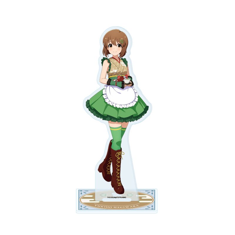 アクリルスタンド アイドルマスター ミリオンライブ! 30 萩原雪歩 和風喫茶Ver.(描き下ろしイラスト) (Acrylic Stand "The Idolmaster Million Live!" 30 Hagiwara Yukiho Japanese Style Cafe Ver. (Original Illustration))