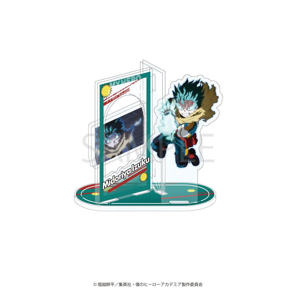 僕のヒーローアカデミア 場面写アクリルスタンド 01 緑谷出久 ha-0015-01 ("My Hero Academia" Scenes Acrylic Stand 01 Midoriya Izuku ha-0015-01)