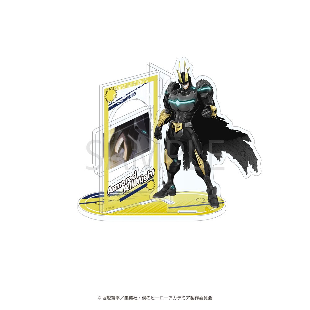 僕のヒーローアカデミア 場面写アクリルスタンド 05 アーマード・オールマイト ("My Hero Academia" Scenes Acrylic Stand 05 Armored All Might)