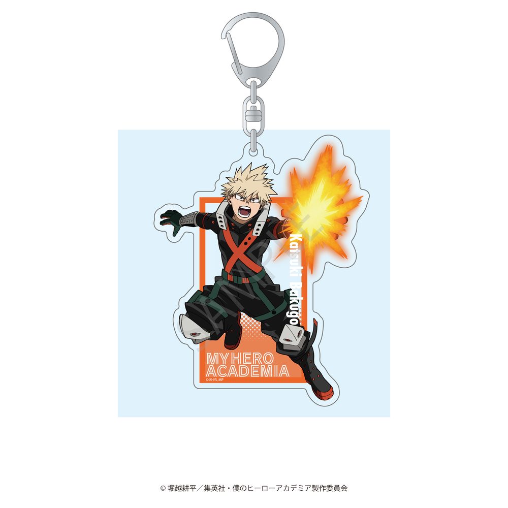 僕のヒーローアカデミア 等身アクリルキーホルダー 02 爆豪勝己 ("My Hero Academia" Life-size Acrylic Key Chain 02 Bakugo Katsuki)