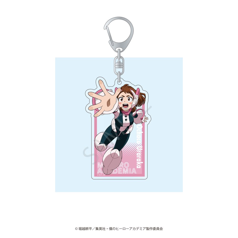 僕のヒーローアカデミア 等身アクリルキーホルダー 03 麗日お茶子 ("My Hero Academia" Life-size Acrylic Key Chain 03 Uraraka Ochaco)