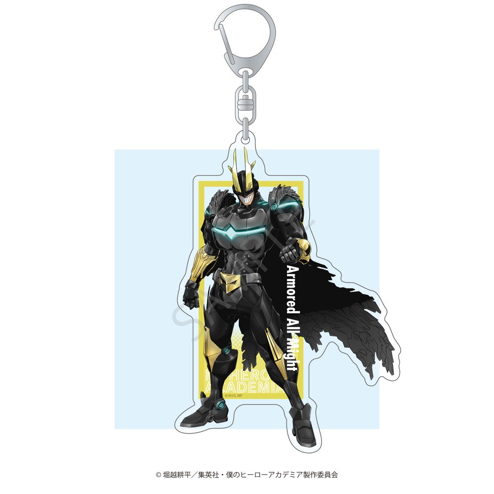 僕のヒーローアカデミア 等身アクリルキーホルダー 05 アーマード・オールマイト ("My Hero Academia" Life-size Acrylic Key Chain 05 Armored All Might)