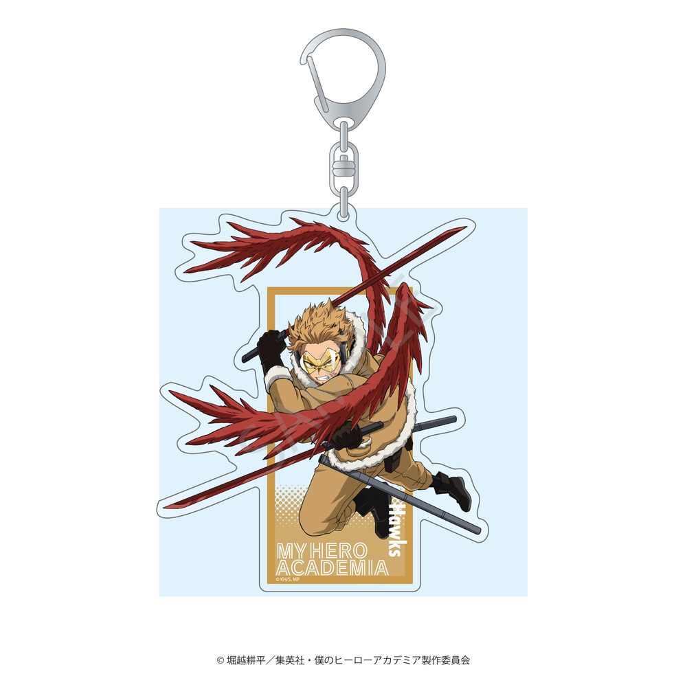 僕のヒーローアカデミア 等身アクリルキーホルダー 08 ホークス ("My Hero Academia" Life-size Acrylic Key Chain 08 Hawks)