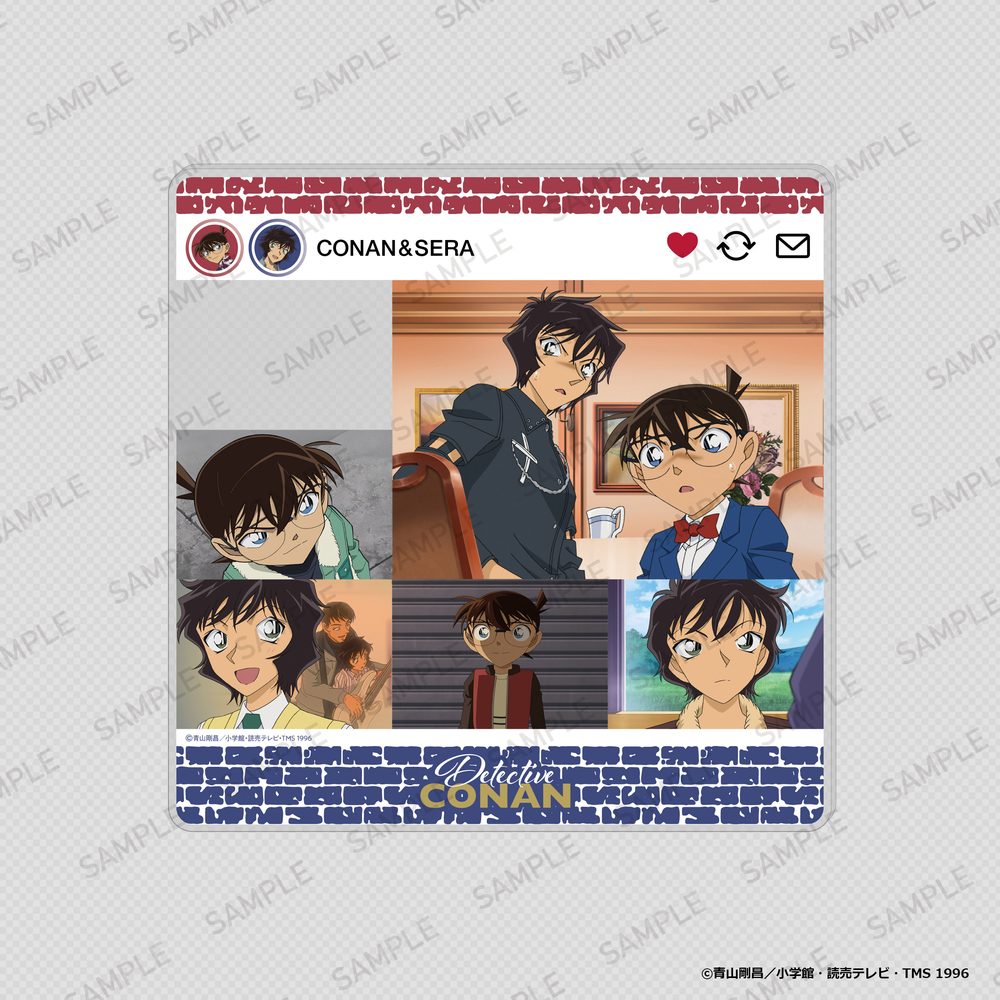 名探偵コナン きゃらinスタンド 江戸川コナン&世良真純 ("Detective Conan" Character in Stand Edogawa Conan & Sera Masumi)