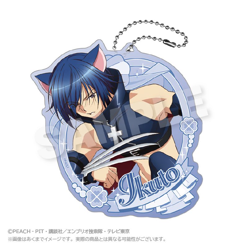 しゅごキャラ!×RED° TOKYO TOWER でかアクリルキーホルダー 月詠イクト ("Shugo Chara!" x RED TOKYO TOWER Big Acrylic Key Chain Tsukiyomi Ikuto)