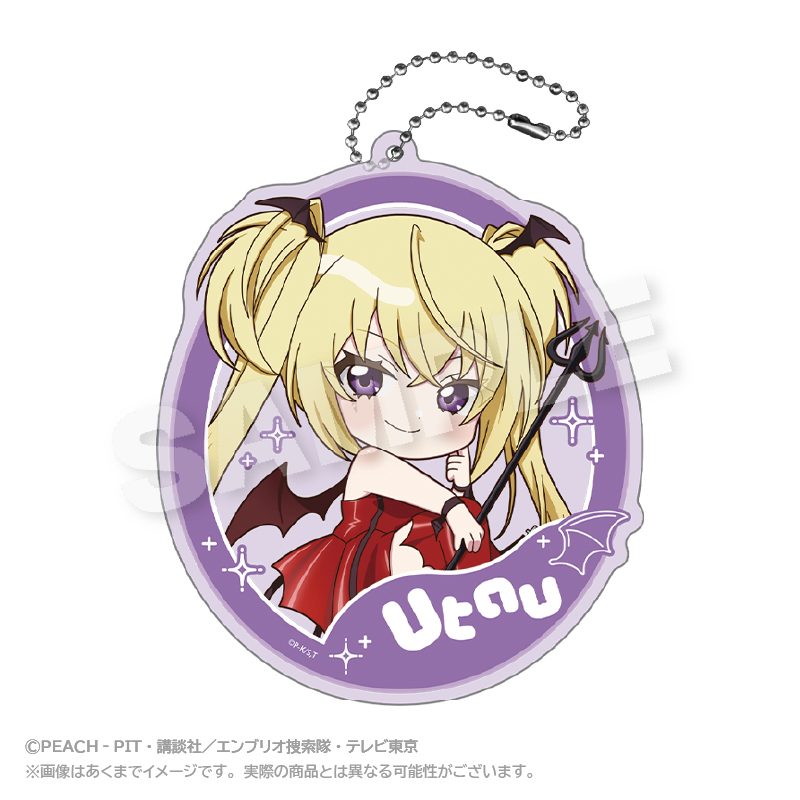 しゅごキャラ!×RED° TOKYO TOWER ミニキャラでかアクリルキーホルダー ほしな歌唄 ("Shugo Chara!" x RED TOKYO TOWER Mini Character Big Acrylic Key Chain Hoshina Utau)
