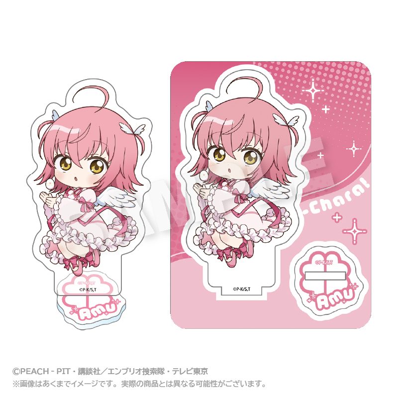 しゅごキャラ!×RED° TOKYO TOWER ミニキャラアクリルマスコット 日奈森あむ ("Shugo Chara!" x RED TOKYO TOWER Mini Character Acrylic Mascot Hinamori Amu)