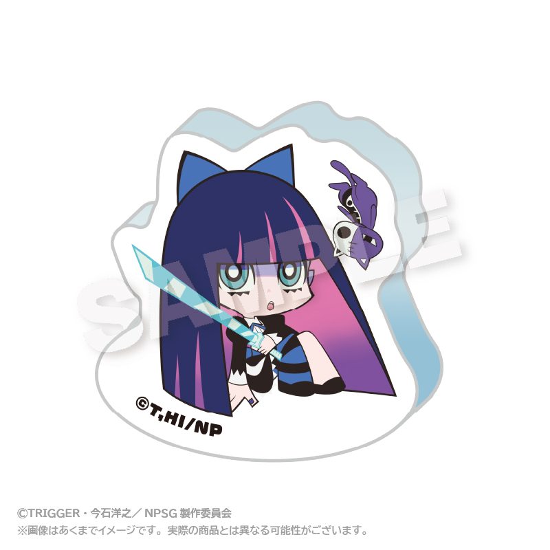 New PANTY & STOCKING with GARTERBELT ゆらゆらアクリルフィギュア ストッキング ("New Panty & Stocking with Garterbelt" Swaying Acrylic Figure Stocking)