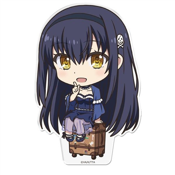 Summer Pockets ぷにこれ!アクリルフィギュア(スタンド付) 久島鴎 ("Summer Pockets" Puni Colle! Acrylic Figure (with Stand) Kushima Kamome)