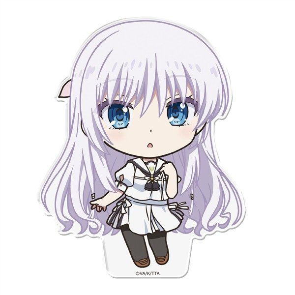 Summer Pockets ぷにこれ!アクリルフィギュア(スタンド付) 鳴瀬しろは ("Summer Pockets" Puni Colle! Acrylic Figure (with Stand) Naruse Shiroha)