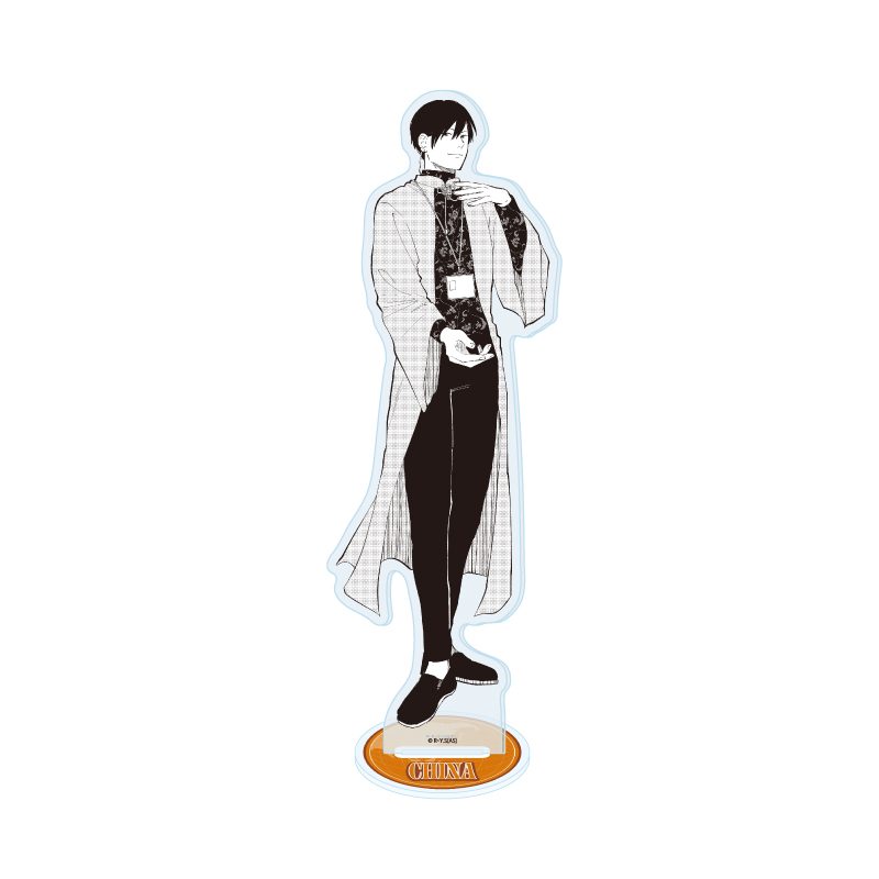アクリルスタンド 地政学ボーイズ -国がサラリーマンになって働く会社- 03 中国(公式イラスト) (Acrylic Stand "Geopolitics Boys -A Company Where Countries Work As Salarymen-" 03 China (Official Illustration))