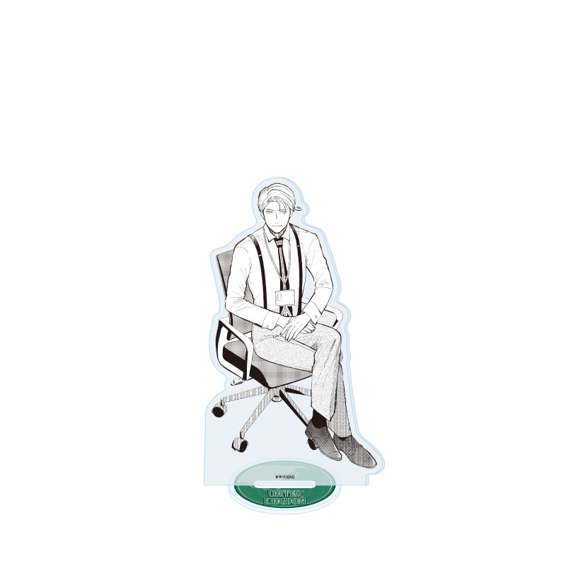 アクリルスタンド 地政学ボーイズ -国がサラリーマンになって働く会社- 04 イギリス(公式イラスト) (Acrylic Stand "Geopolitics Boys -A Company Where Countries Work As Salarymen-" 04 United Kingdom (Official Illustration))