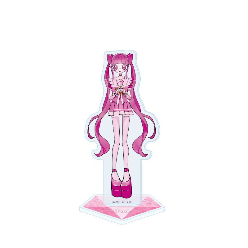 アクリルスタンド 魔法少女ピンクブルー 01 ピンク(公式イラスト) (Acrylic Stand "Magical Girl Pink blue" 01 Pink (Official Illustration))
