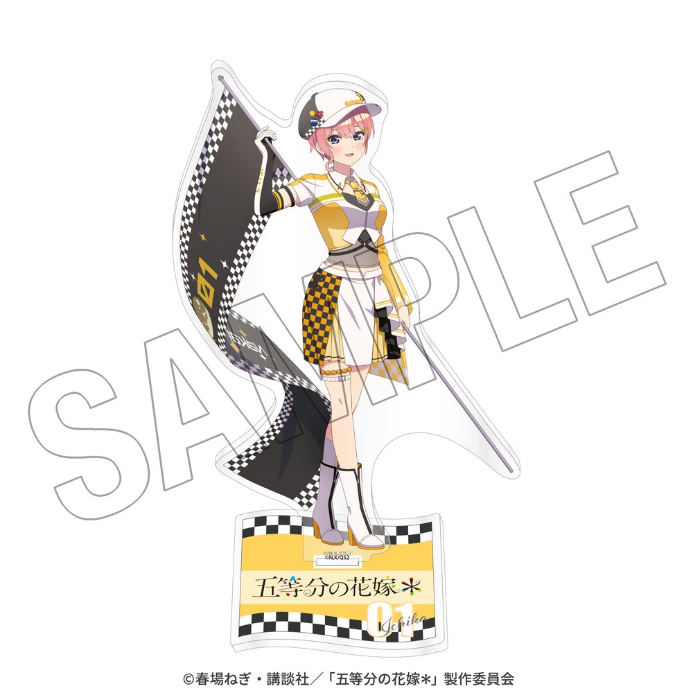五等分の花嫁* アクリルスタンド 一花 レースアンバサダーStyle ("The Quintessential Quintuplets Specials 2" Acrylic Stand Ichika Race Ambassador Style)