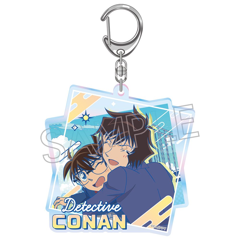 名探偵コナン ニュートロポップ オーロラアクリルキーホルダー 江戸川コナン&世良真純 ("Detective Conan" Newtoro Pop Aurora Acrylic Key Chain Edogawa Conan & Sera Masumi)