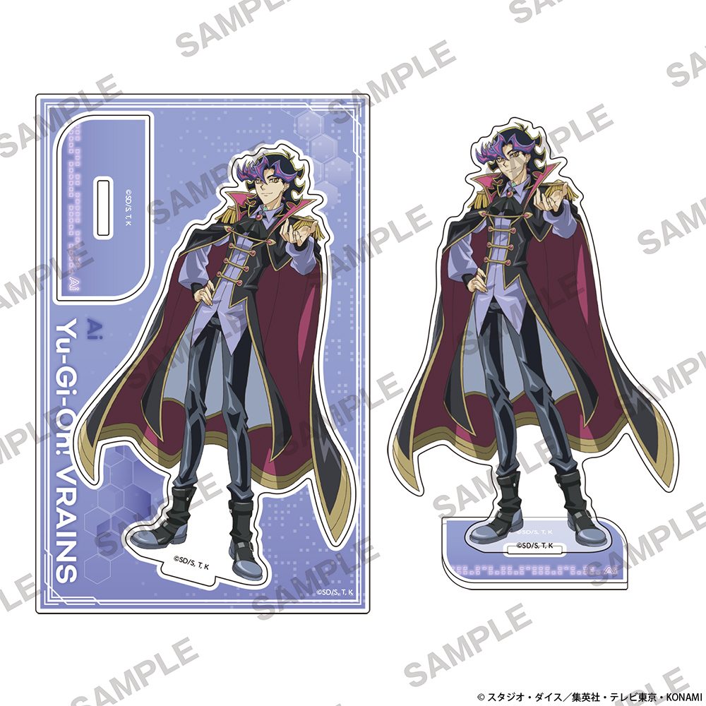 遊☆戯☆王VRAINS アクリルスタンド 共にVer. Ai(人間態) ("Yu-Gi-Oh! VRAINS" Acrylic Stand Together Ver. Ai (Human Form))