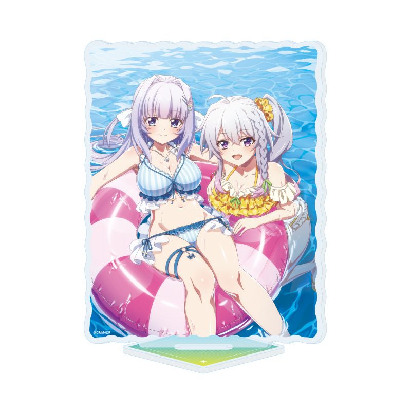 アクリルスタンド 9-nine- Ruler's Crown 06 新海天&香坂春風(公式イラスト) (Acrylic Stand "9-nine- Ruler's Crown" 06 Nimi Sora & Kousaka Haruka (Official Illustration))