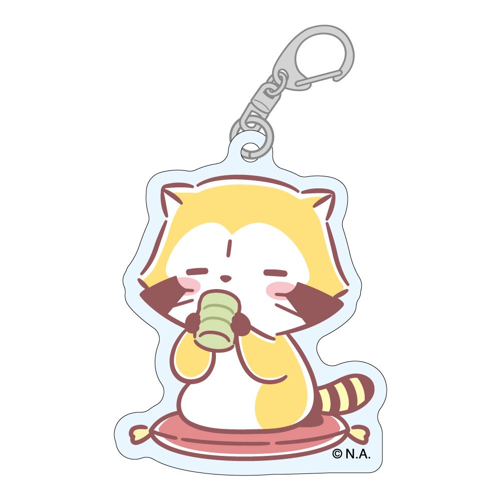 ラスカル あまえ上手Ver. アクリルキーホルダー E ("Rascal the Raccoon" Amaejozu Ver. Acrylic Key Chain E)
