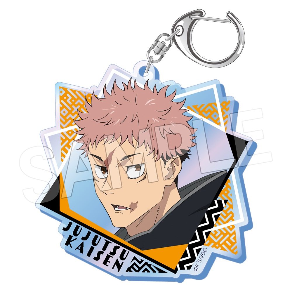 呪術廻戦 死滅回游 オーロラアクリルキーホルダー Vol.2 虎杖悠仁 ("Jujutsu Kaisen" Culling Game Aurora Acrylic Key Chain Vol. 2 Itadori Yuji)