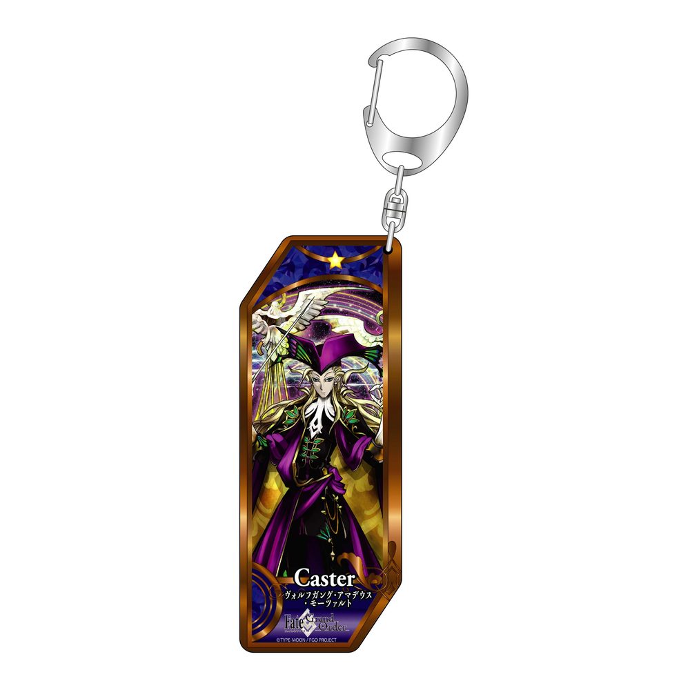 Fate/Grand Order サーヴァントキーホルダー 327 キャスター/ヴォルフガング・アマデウス・モーツァルト ("Fate/Grand Order" Servant Key Chain 327 Caster / Wolfgang Amadeus Mozart)